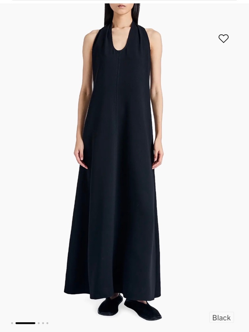 Proenza Schouler Black Cutout Midi Dress Size 4 Luxury Designer Style